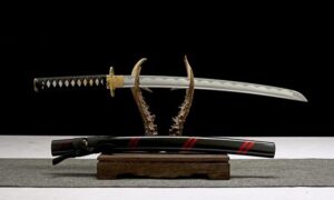 Wakizashi Negro Antiguo