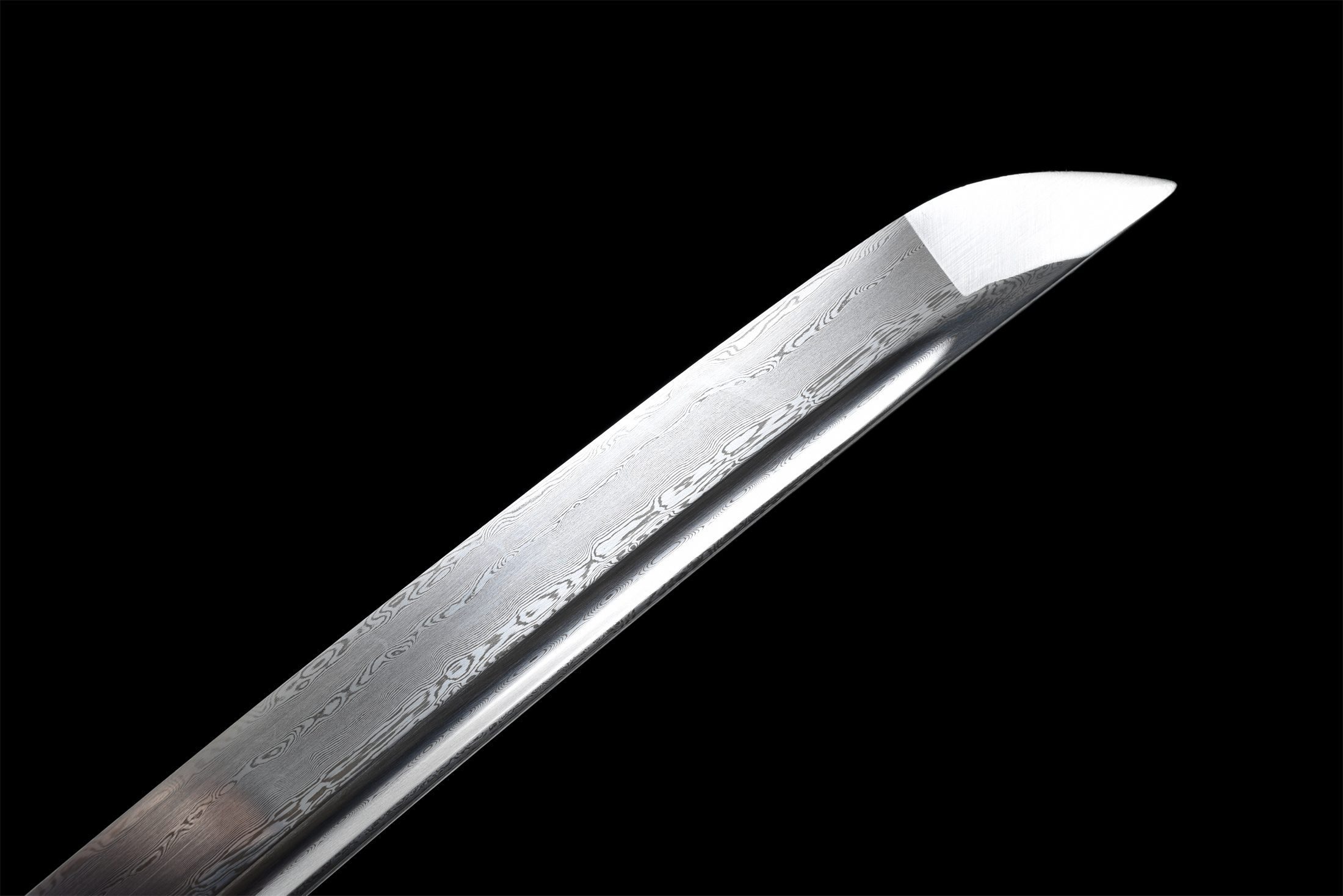 Wakizashi Damasco Wakizashi Damasco