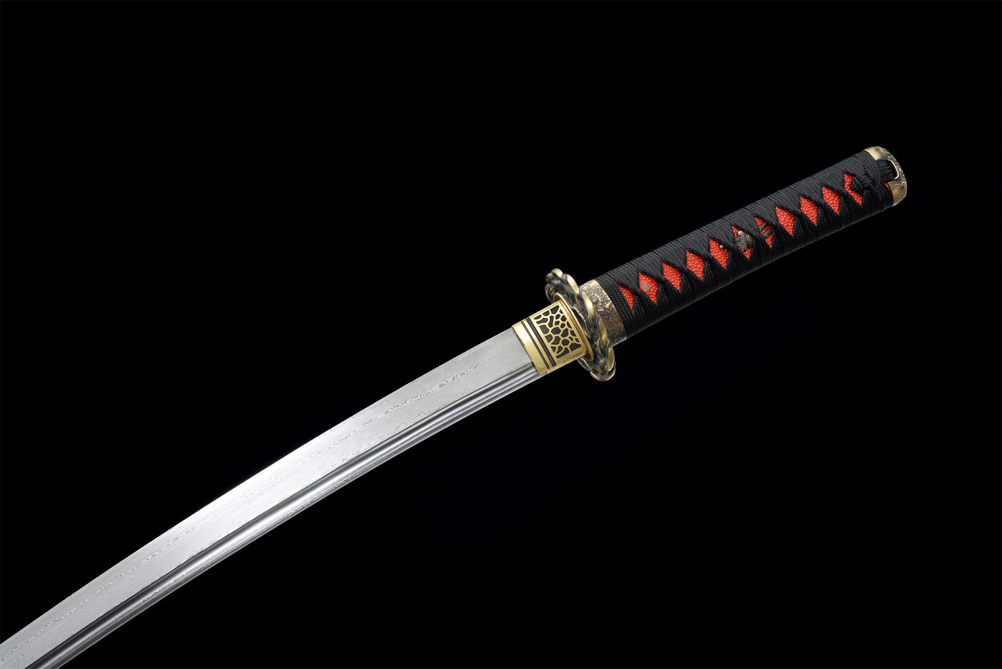 Wakizashi Damasco Wakizashi Damasco