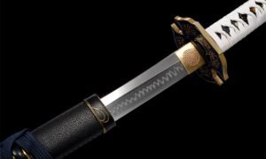 Katana Blanco Y Negro