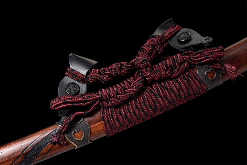 Katana De Damasco Con Hamon Real