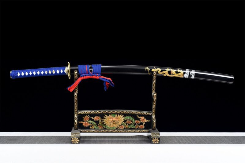 Katana Seiryū (青龍) – Dragón Azul Celestial