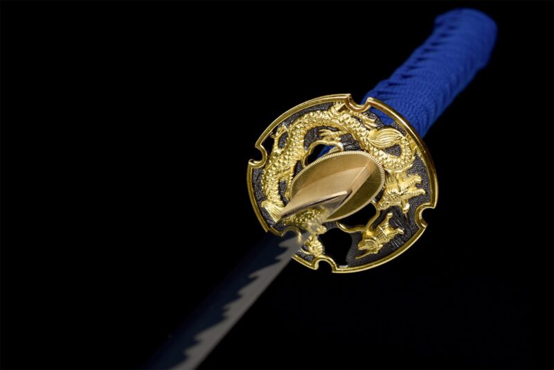 Katana Seiryū (青龍) – Dragón Azul Celestial
